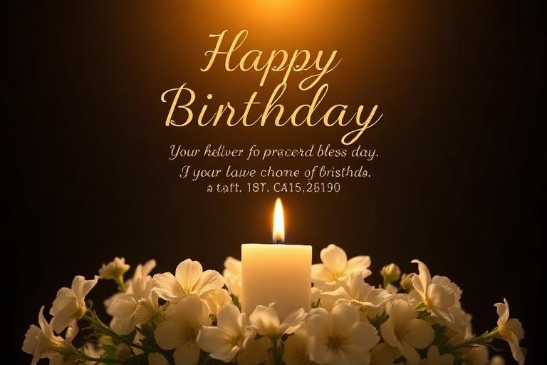 Birthday blessing